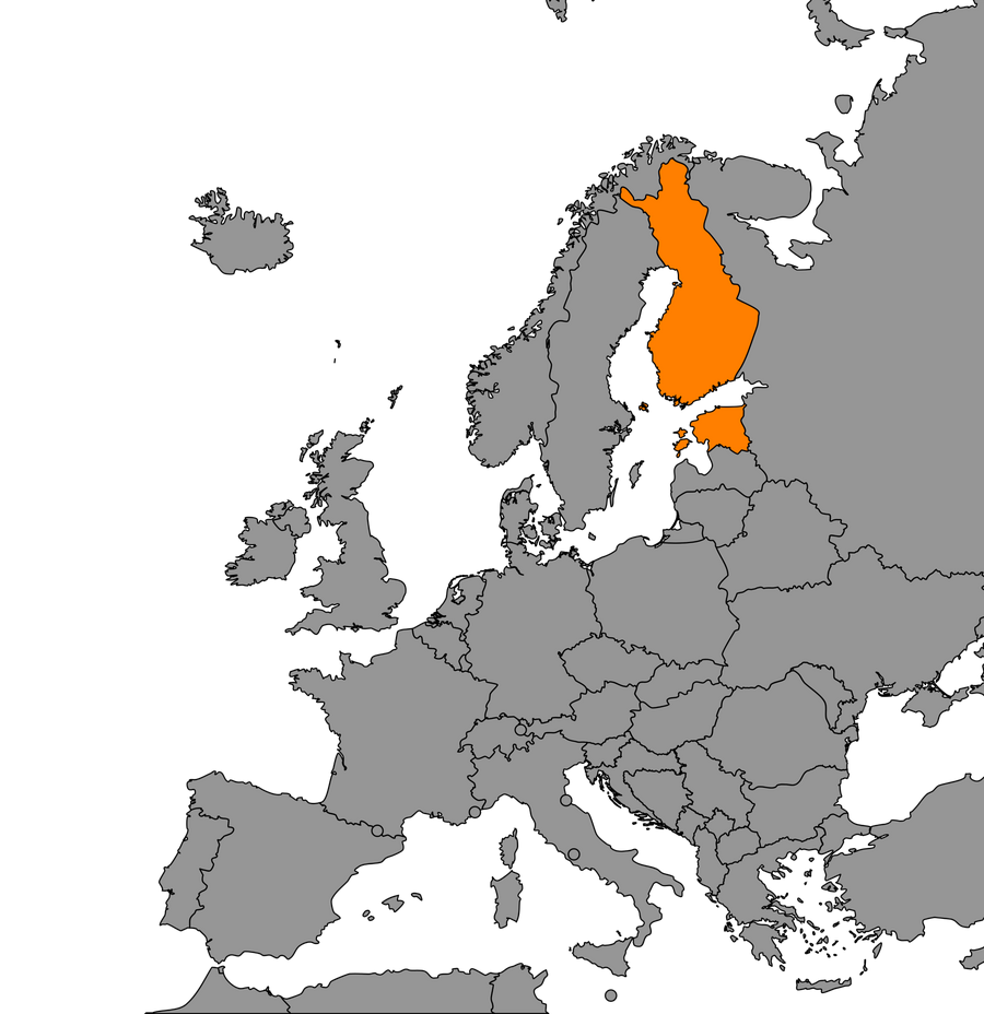 All countries that has Arcticsnap retailers